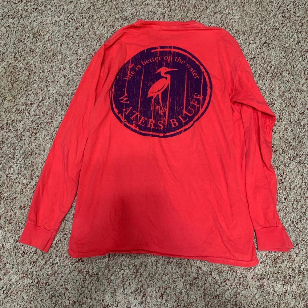 Water’s Bluff men’s comfort color tshirt